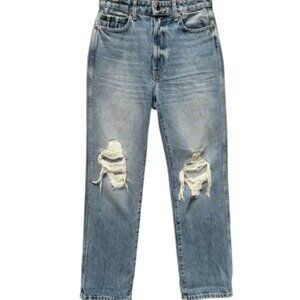 Khaite Abigail Distressed Jeans Size 26